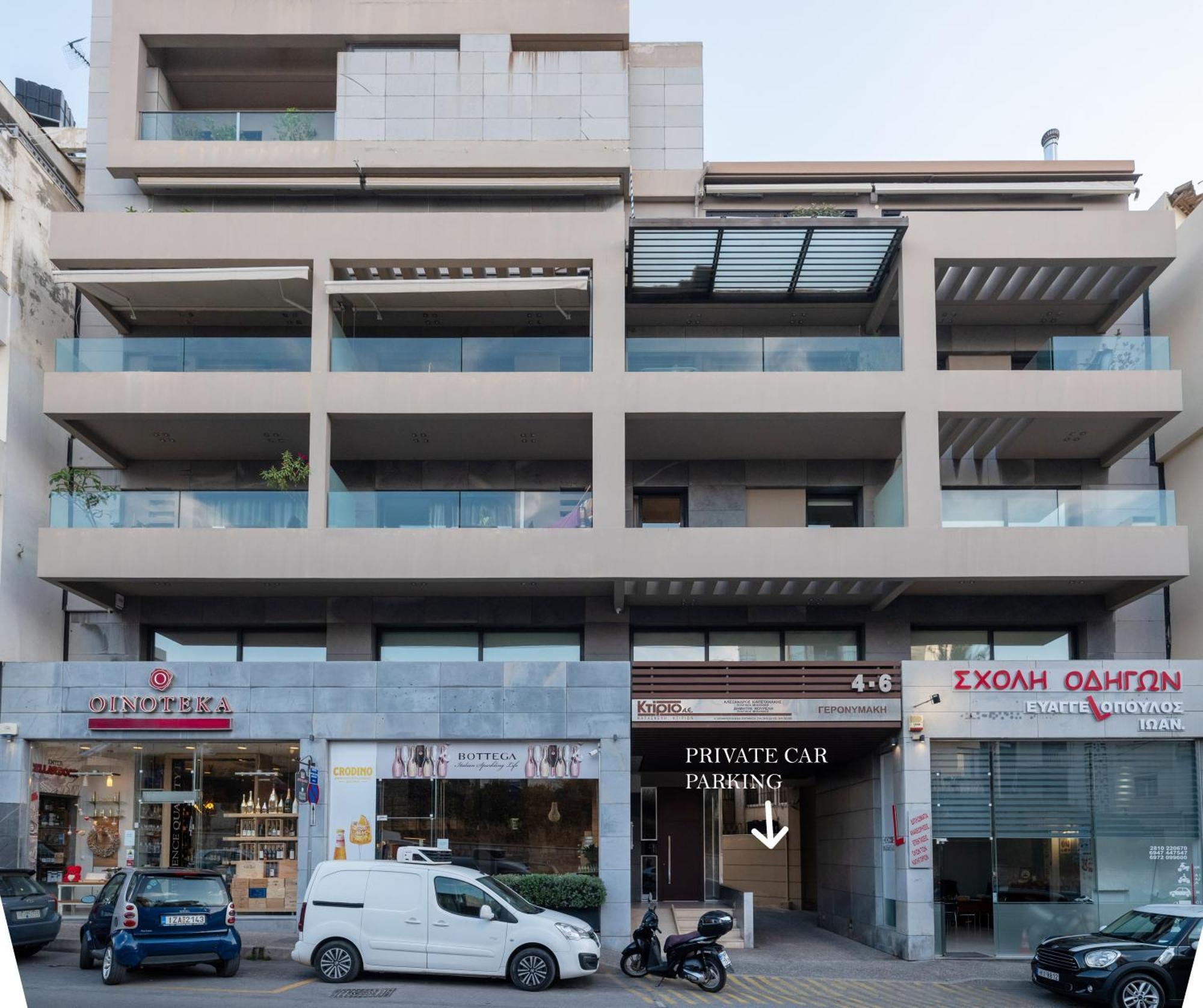 Onyx City Center Apartment With Parking Heraklion  Luaran gambar